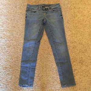 Light wash jeans